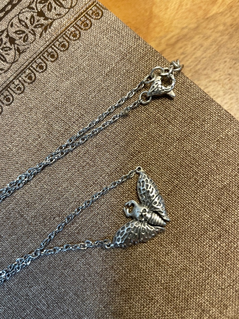 Death moth etah love necklace